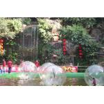 Commercial Kids Transparent Inflatable Sphere for Swimming Pool 180KG Load