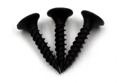 China Phosphating Drywall Screw custom Small Black Self Tapping Screws supplier