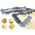 Multifunctional Snack Food Potato Chips Making Line 45KW 380V 50HZ for sale