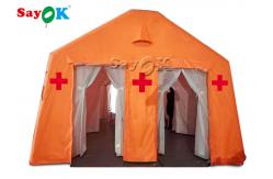 China Inflatable Emergency Tent Fast Built Inflatable Mobile Medical Quarantine Tent To Set Patients supplier