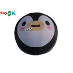 Customized 1.5m 5ft Inflatable Lighting Decoration Penguin Balloon for sale