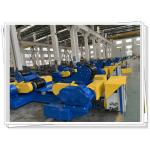 Blasting 200t Tank Rotator Wind Tower Production Line Rubber Wheel