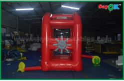 China Customized Red Inflatable Money Machine Box Game Oxford Cloth supplier