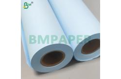 China Double Side Blue Plotter Paper Rolls for CAD Engineering and Drawing supplier