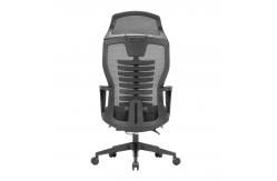 China Modern Executive Mesh Office Chair with Fixed Headrest and High Back supplier