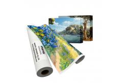 China 360gsm Artist Polycotton Canvas Roll For Canon Image PROGRAF Printer supplier