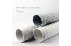China Anti - Static High Efficiency Filter Bag Polyester 1000mm~8000mm Length supplier