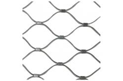 China Customized 2mm 304 Stainless Steel Rope Wire Mesh Aperture 60*104mm supplier