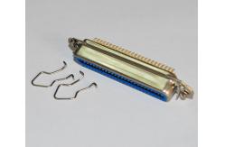 China 14 24 36 50Pin Centronic Solder Female Ribbon Connector with Spring Latches supplier