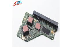China 3.5mmT Naturally Tacky Needing No Further Adhesive Silicone Pads For CPU supplier