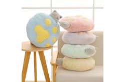 China Superior Material Soft Plush Toys Handcrafted Machine Washable Cat Pillow supplier