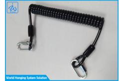 China Self Retracting Green Spring Lanyards Cell Phone Loop Lanyard supplier