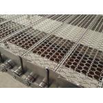Sus304 / 316 Conveyor Wire Mesh Belt Spiral Grid 2mm Dia for sale