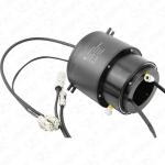1 - 24 Circuits Through Bore Slip Ring 96mm 500rpm High Speed for sale