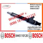 BOSCH Common Rail fuel Injector 0445110120 0445110121 0445110205 0445110206 0986435067 for Mercedes-Benz 2.2CDi/2.7CDi for sale