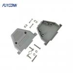 180 Degree Straight Plastic D Sub Hood For 37 Pin DB Connector for sale