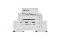 China RT8-2T Double Delay Time Relay Din Rail Four Knobs supplier