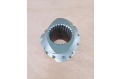China Parallel Twin Screw Extruder Screw Elements W6mo5cr4V2 Materials supplier
