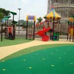 IAAF Stadiums Schools Shockproof EPDM Playground Surface Fadeless for sale