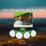 Solar Wall Light With 4 Bulbs China Wholesale Led Warehouse Solar Light sRE-98G-4 for sale