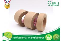 China Automatic Adhesive Custom Printed Kraft Paper Tape For Packing / Wrapping supplier