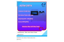China ASTM D974 Transformer Oil Testing Equipment Transformer Oil Acidity Tester supplier