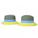 100% Polyester UPF50+ Outdoor Fisherman Hat Adjustable 58cm OEM ODM for sale