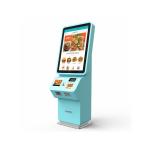 27 Inch Cash Register Coin Receiver Self Service Payment Kiosk NFC Card Reader for sale