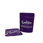 Custom Mylar weed Bags Digital Printing Resealable With Child Resistant Zipper for sale
