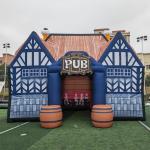 Commercial Outdoor Portable Inflatable Bar Pub Tent Party Inflatable Bar House Tent For Rental for sale