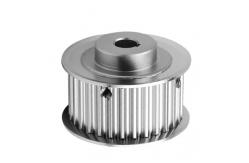 China L Series Anodized Aluminum Trapezoidal Teeth Timing Belt Pulley supplier