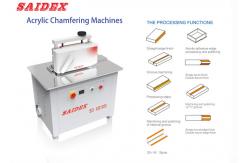 China Safe Fast Plexiglass PMMA Acrylic Polish Machine Efficient 15 Degree Chamfer  Polish supplier