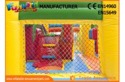 China Multiplay Fairytale Inflatable Bouncer Slide For Kids / Blow Up Bouncy Castle supplier