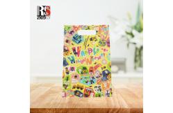 China Waterproof Fold Shopping Bag Recyclable Poly Plastic Bags Customized Logo Printing supplier