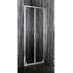 Elegant Shower Door With Chromed Profile For Contemporary Bathrooms for sale