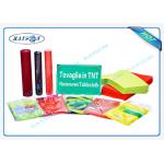 Red / Black / Green Spunbond Non Woven Tablecloth Polypropylene 1.2m x 12m for sale