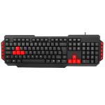 Waterproof Computer Keyboard 441g 1.2-meter Wire 104 Keys + 10 Hotkeys USB Plug-and-play HIPS Ergonomic Design For Office Workers Home Users for sale