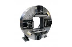 China Pneumatic Professional Rotate Air Square Chuck For Laser Pipe Cutting supplier
