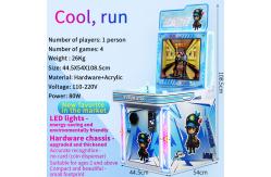 China Children's Playground Fun Joystick Interactive Family Arcade Game Machine supplier