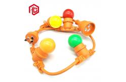 China Pink Green Hanging String Light Plastic 300V  E27 Lamp Holder supplier