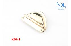 China Light Gold Handbag Twist Lock 48mm , High Grade Turn Lock Clasp Hardware supplier