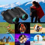 Mini 10X25mm Compact Waterproof Binoculars Telescope With Zoom Lens