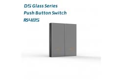 China Glass Panel RS485 Modbus Protocol Push Button Electrical Wall Switch supplier