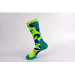Anti - Bacterial Breathbale Athletic Basketball Socks Big And Tall Funny for sale