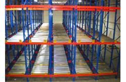 China Strong Structure Gravity Racking System , Gravity Flow Racking Systems 8000kgs Pallets supplier