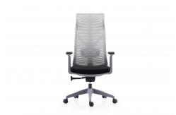 China BAILI Mesh Swivel Office Chair 15.2KG With Lumar Support And Footrest supplier