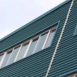 Sound Insulation Corrugated Metal Ceiling Panels Perforated Corrugated Panel 30mm for sale