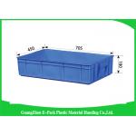 Logistics Stackable Storage Bins Non - Slip , Industrial Stacking Storage Boxes for sale