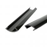 Customized Size PVC Decorative Profile Black