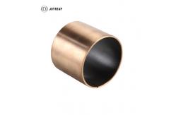 China Maintenance Free Metal Plain Bearing Bronze Back PTFE Composite Bushing DU supplier